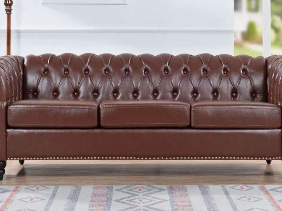 Leather Office Sofa