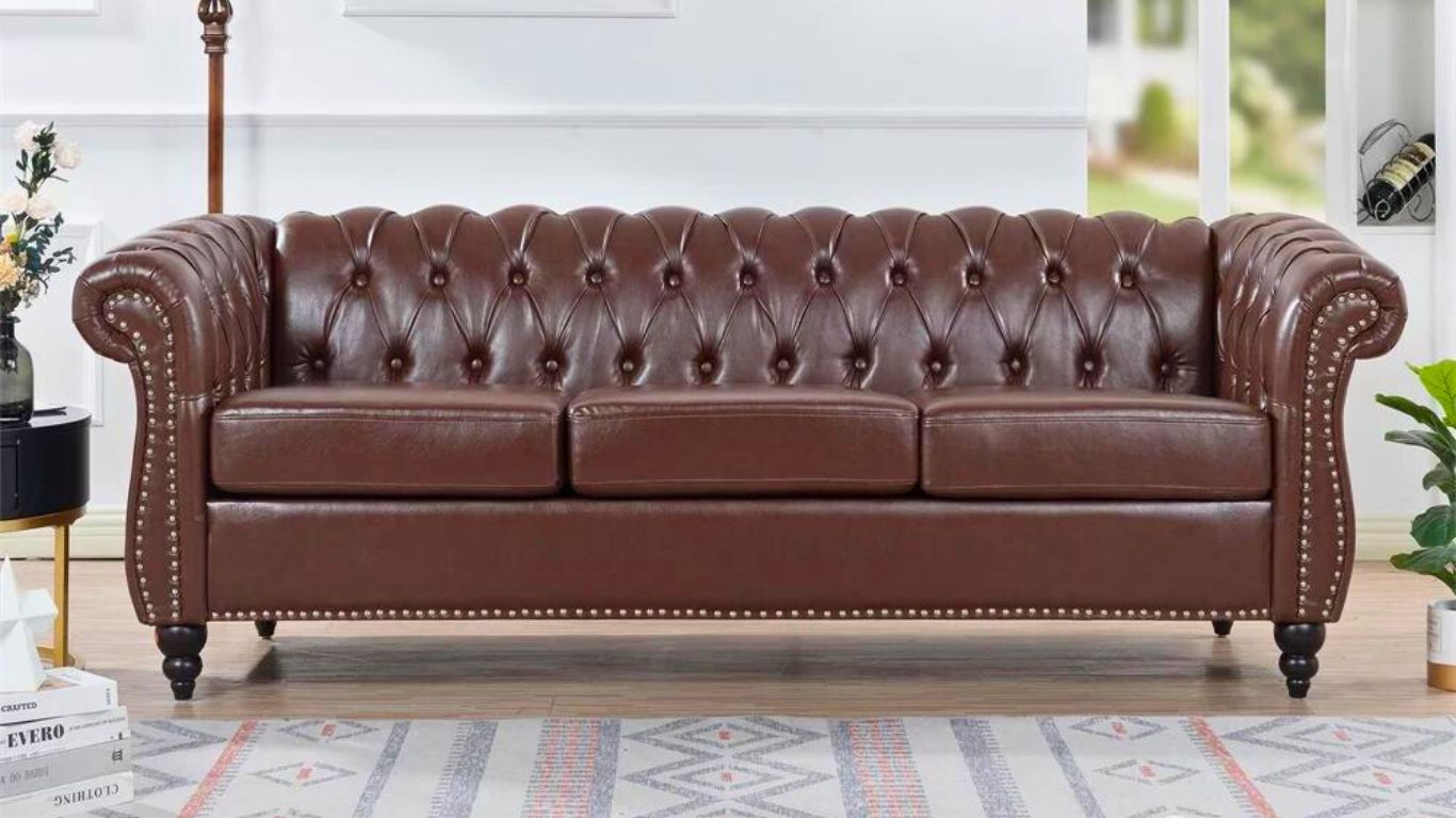 Leather Office Sofa