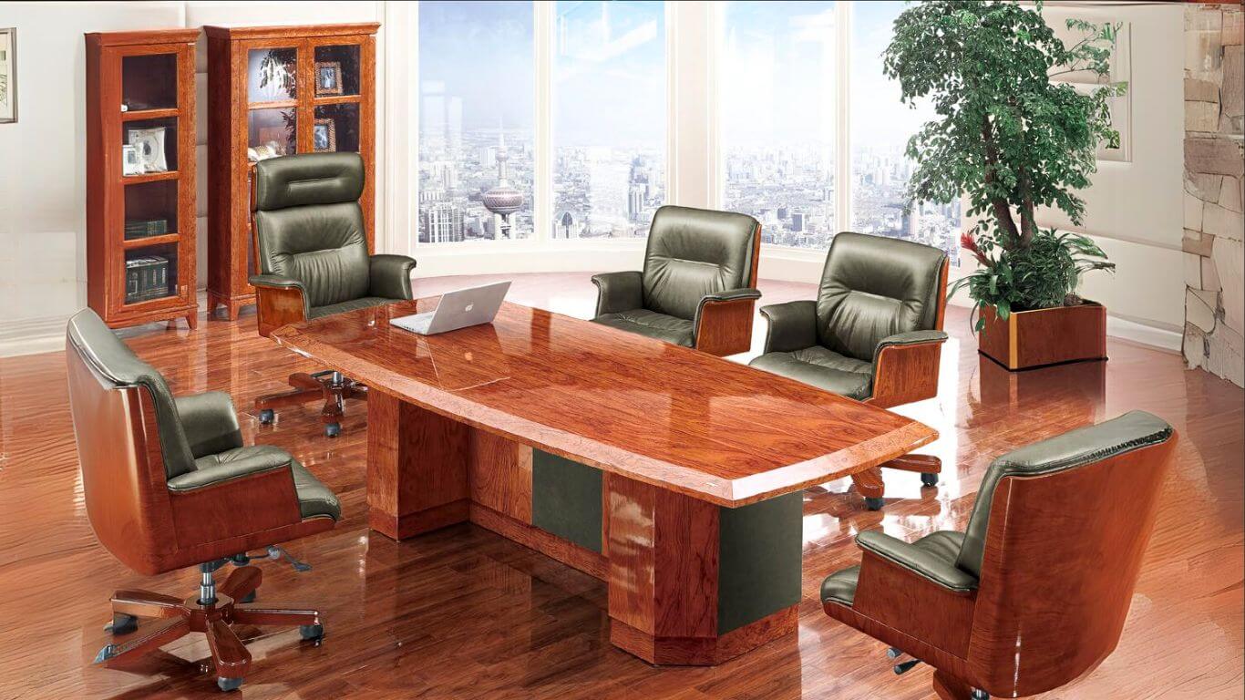 Classic Conference Table and Conference Chair