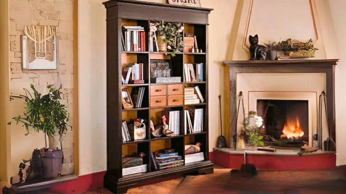 Luxury Bookcase Management Office