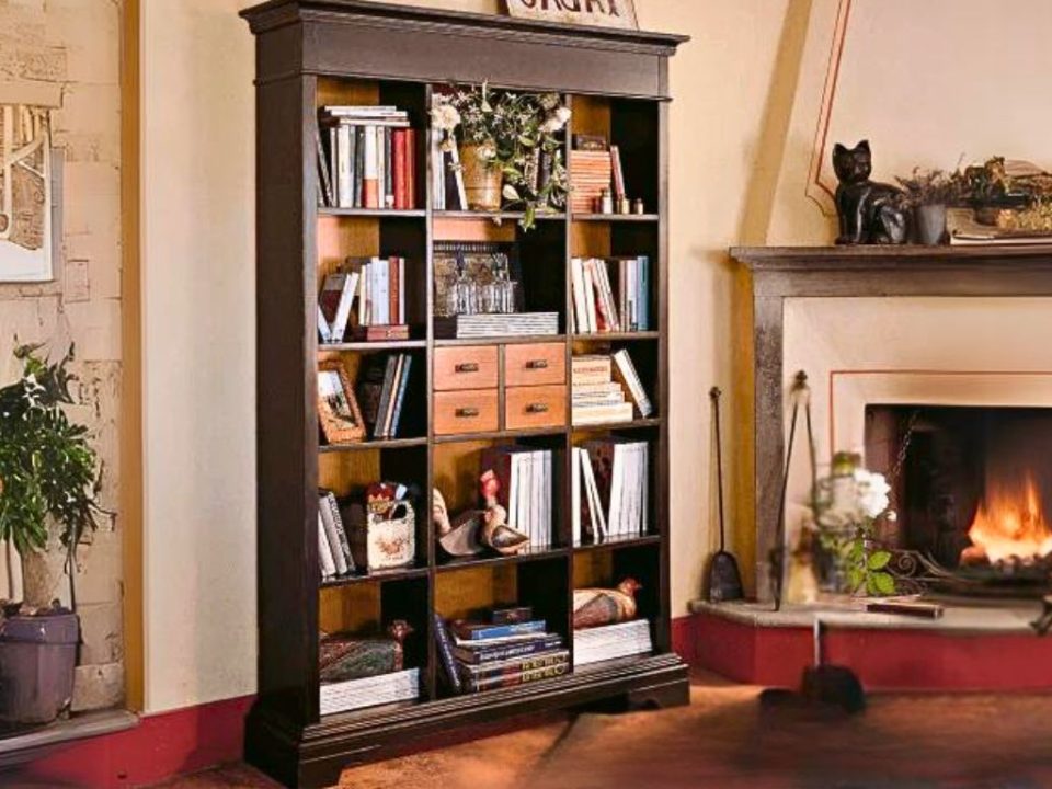 Luxury Bookcase Management Office