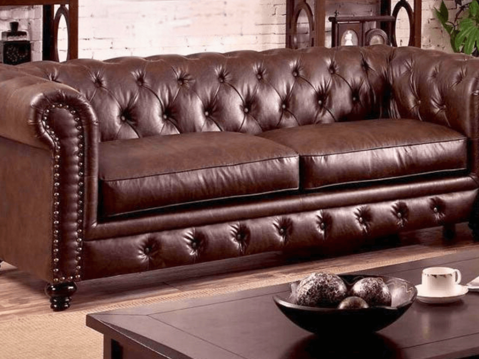 Manager Office Leather Sofa